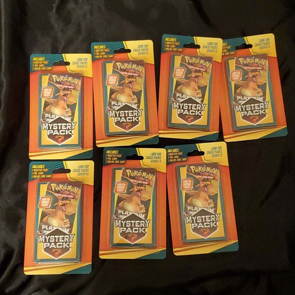 7 Pokemon Mystery Packs
